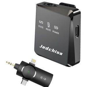 Black Bluetooth Headset Adapter